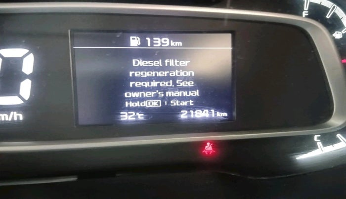 2021 KIA SONET HTK PLUS 1.5, Diesel, Manual, 21,841 km, interior