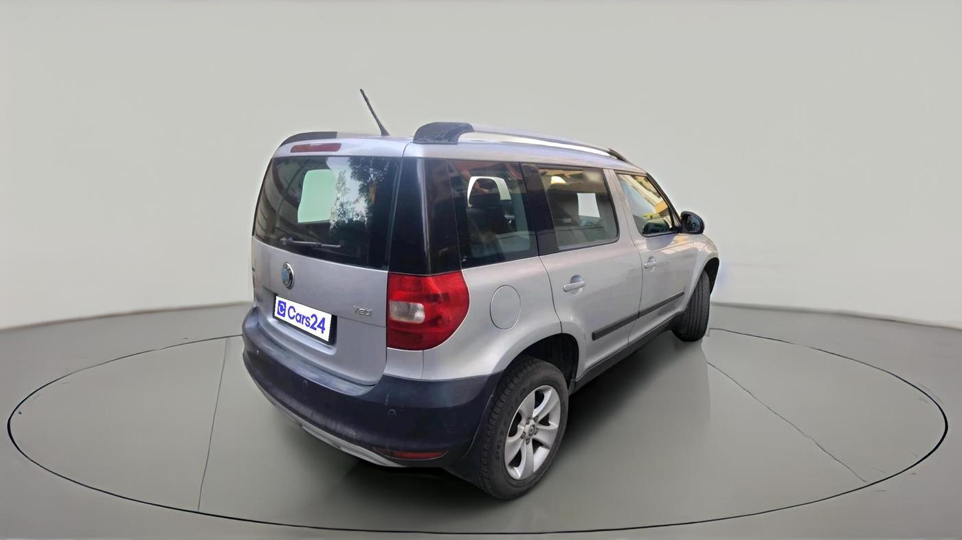 2012 Skoda Yeti AMBITION 2.0 TDI CR 4X2, Diesel, Manual, 70,517 km, exterior