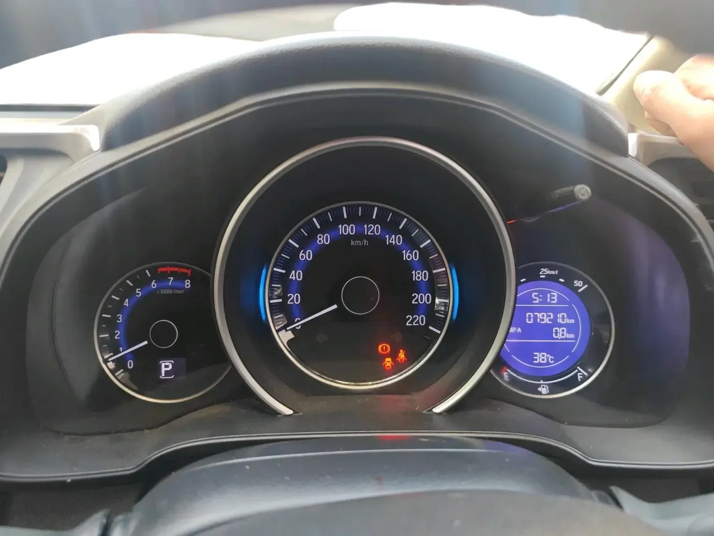 2015 Honda Jazz 1.2L I-VTEC V AT, Petrol, Automatic, 79,210 km, interior