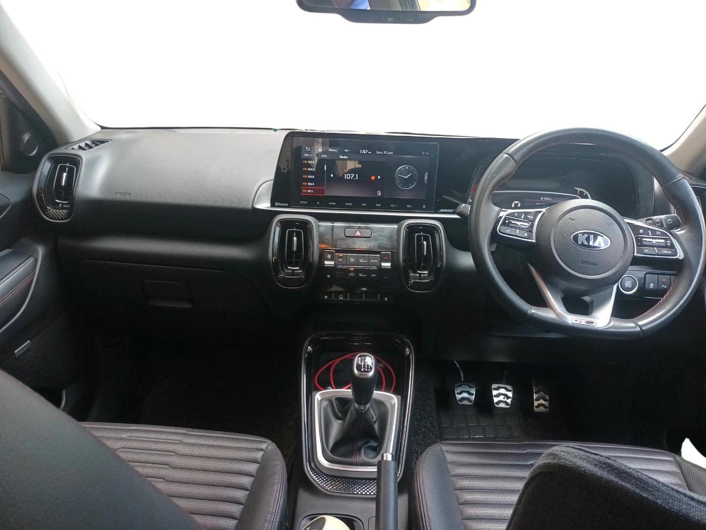 2021 KIA SONET GTX PLUS 1.5, Diesel, Manual, 44,911 km, interior
