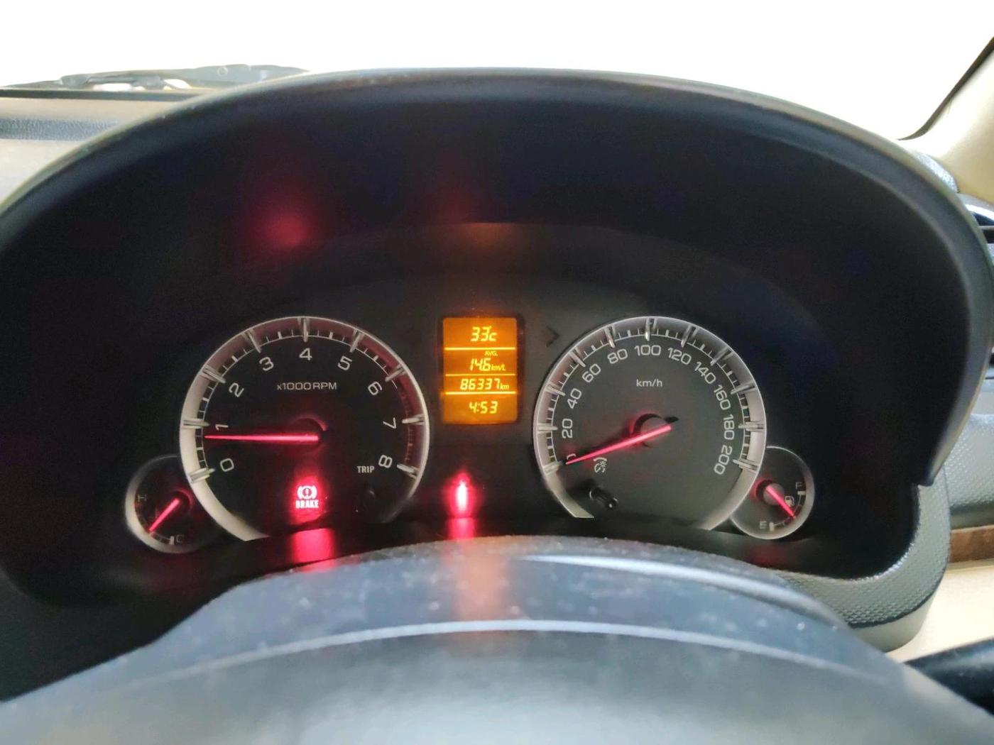 2015 Maruti Swift Dzire ZXI, Petrol, Manual, 86,337 km, interior