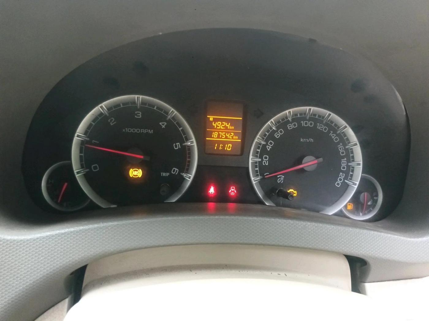 2012 Maruti Ertiga VDI, Diesel, Manual, 1,87,542 km, interior