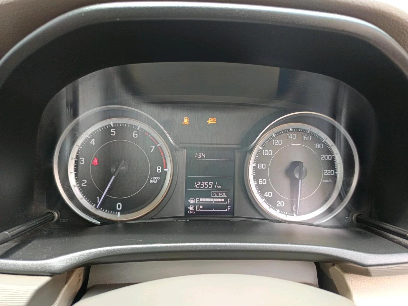 2022 Maruti Ertiga VXI CNG, CNG, Manual, 1,23,591 km, interior