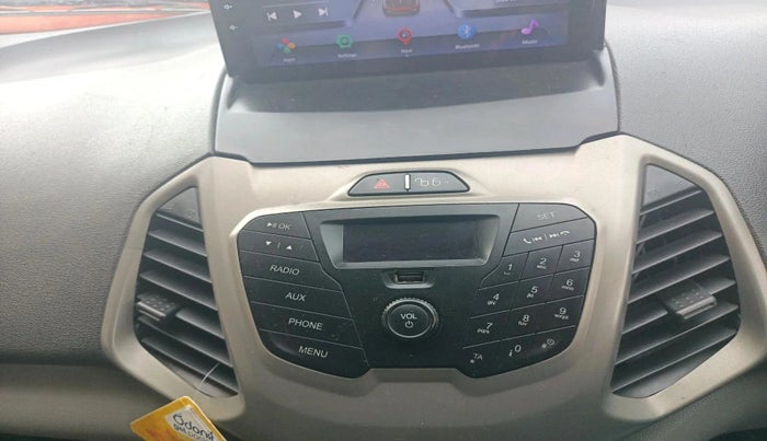 2015 Ford Ecosport AMBIENTE 1.5L PETROL, CNG, Manual, 1,02,084 km, interior