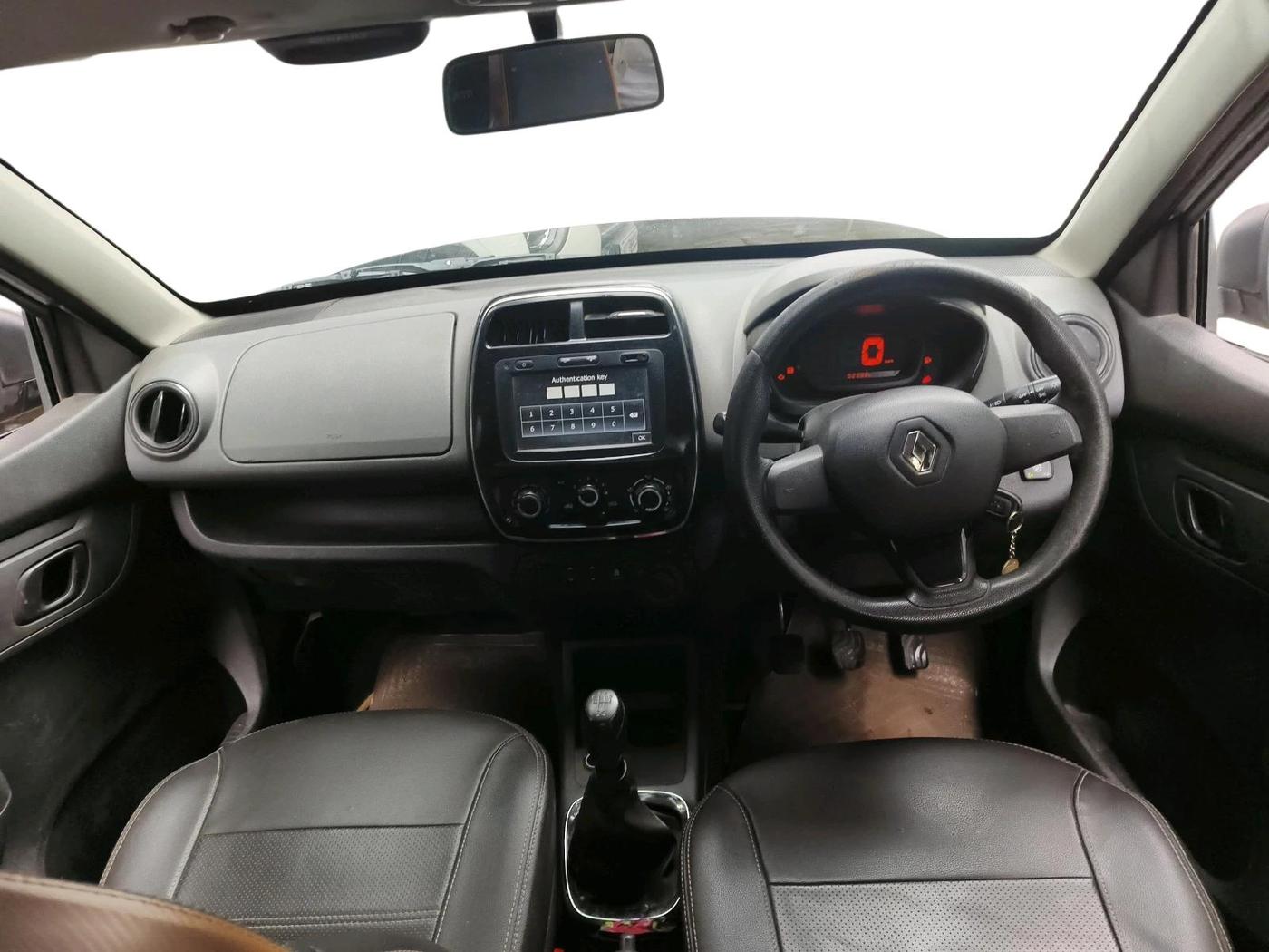2017 Renault Kwid RXT 0.8, CNG, Manual, 52,388 km, interior