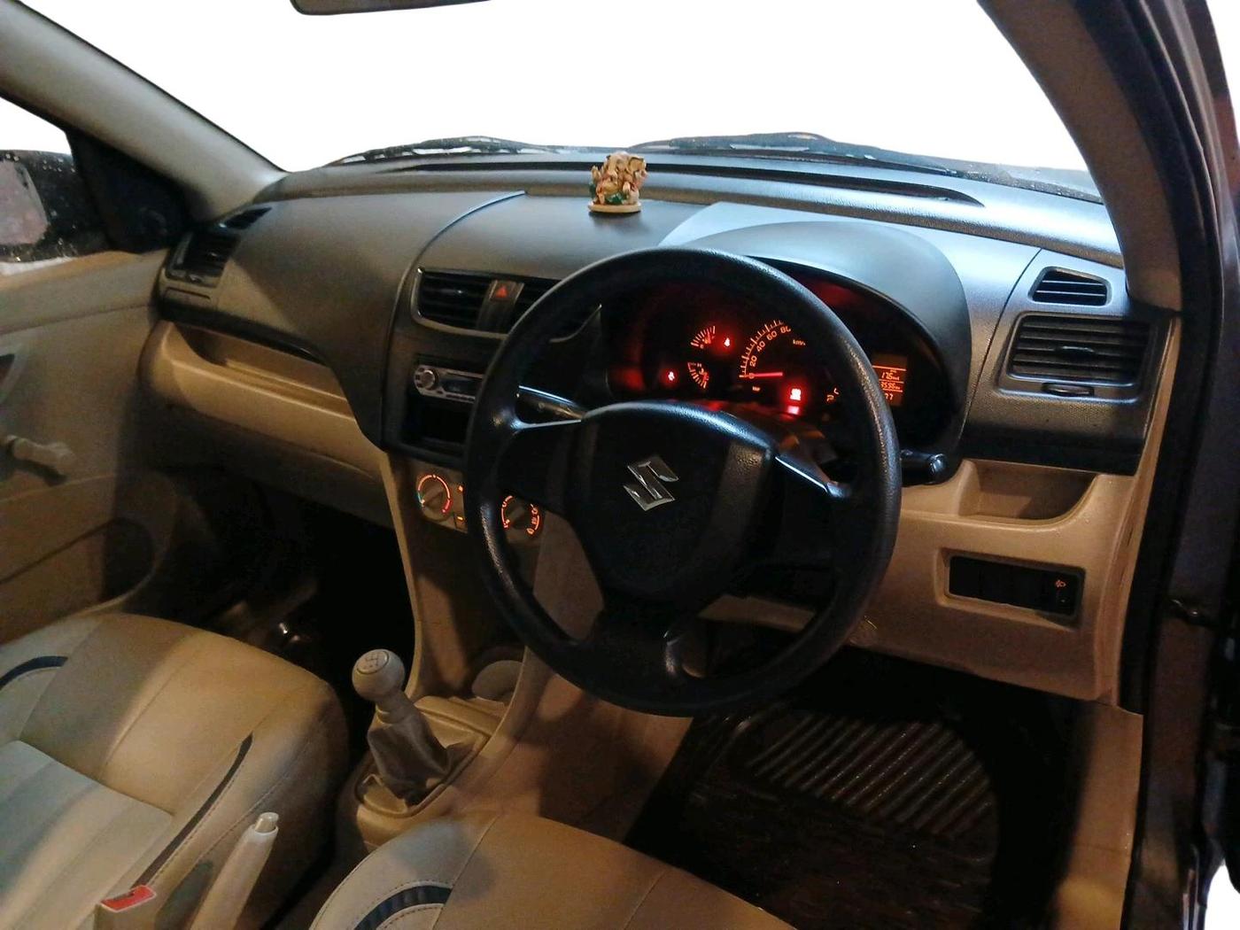 2012 Maruti Swift Dzire LDI, Diesel, Manual, 93,596 km, interior
