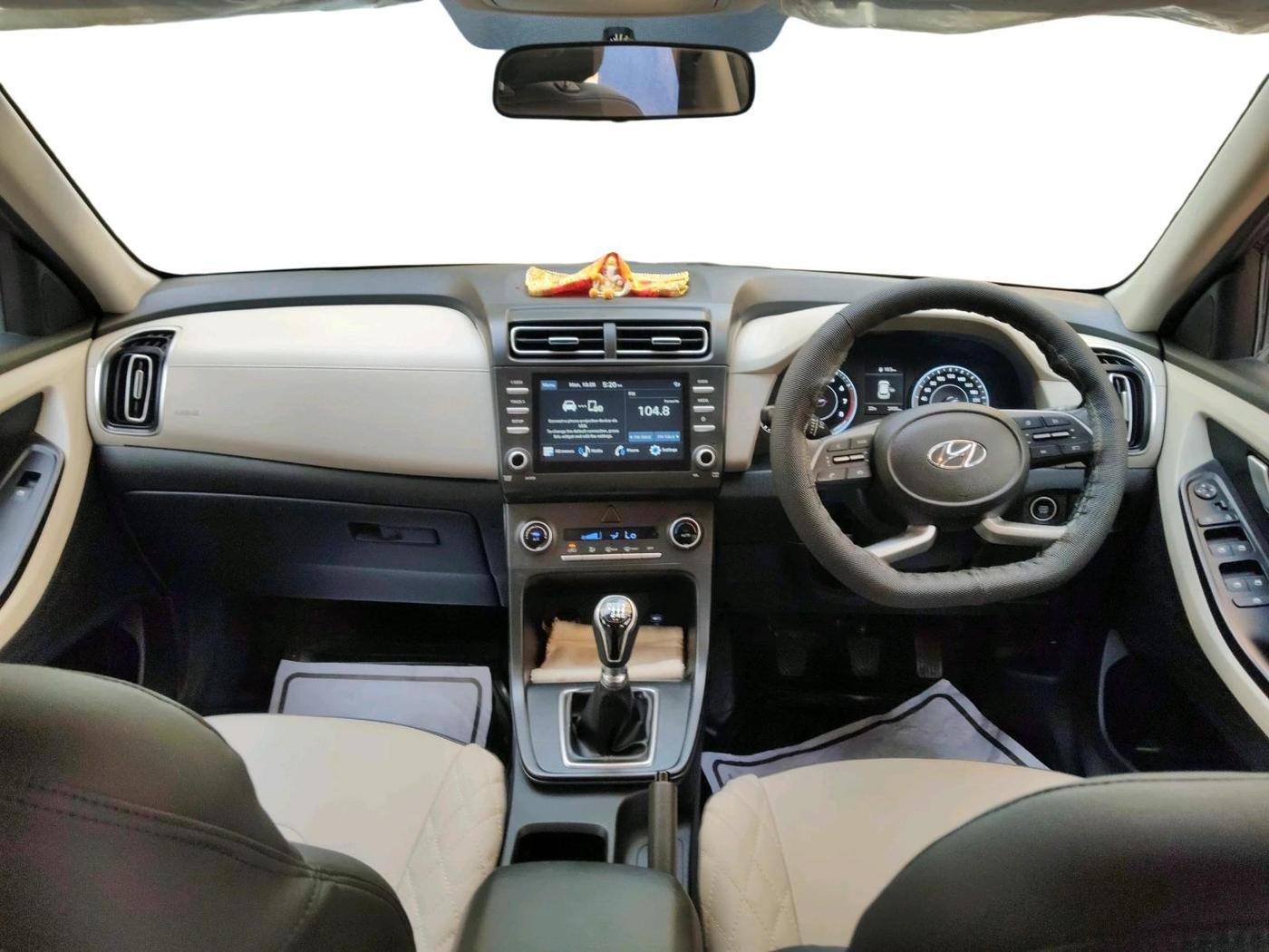 2020 Hyundai Creta S 1.5 PETROL, Petrol, Manual, 3,935 km, interior