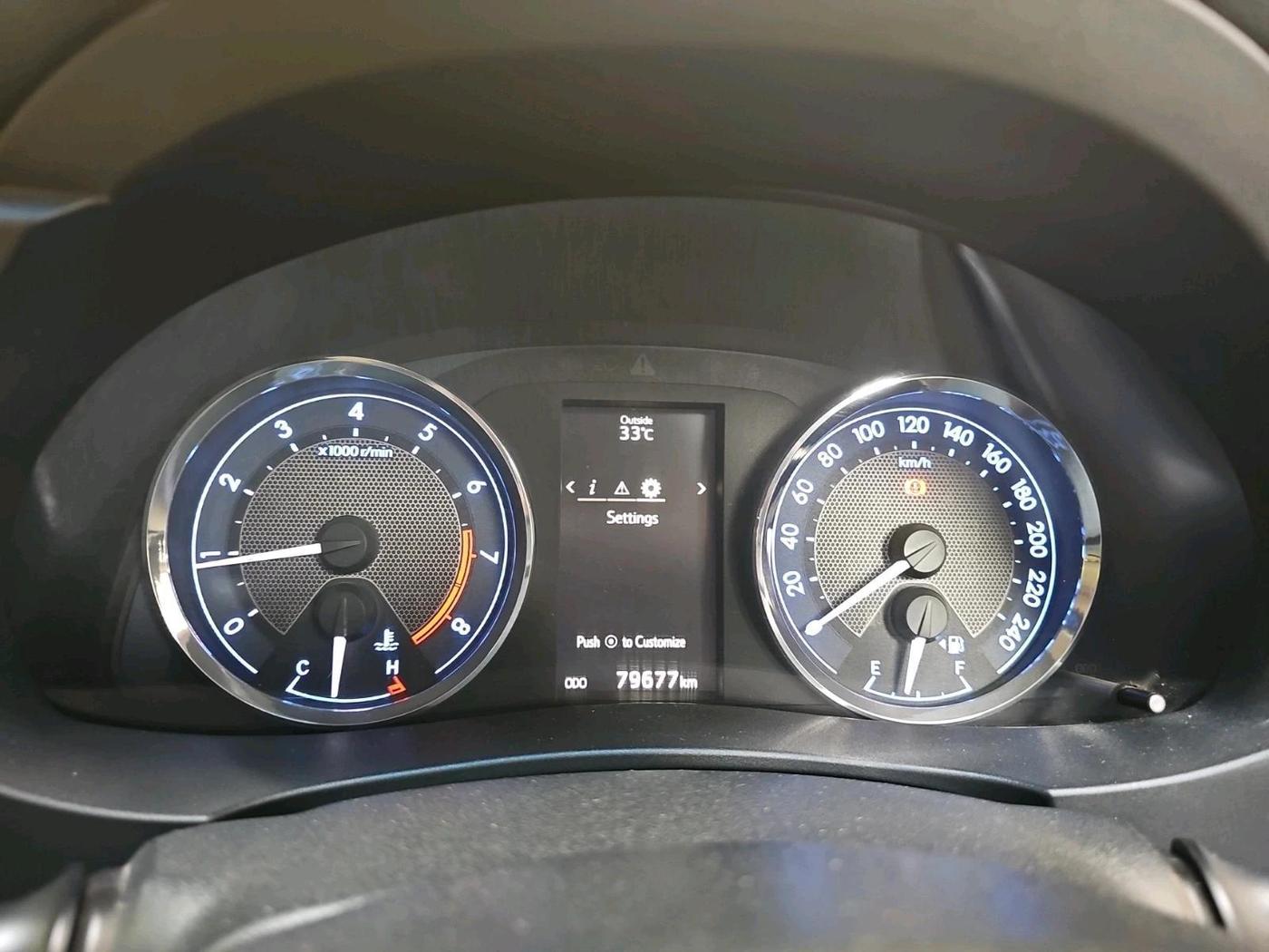 2016 Toyota Corolla Altis G PETROL, Petrol, Manual, 79,677 km, interior