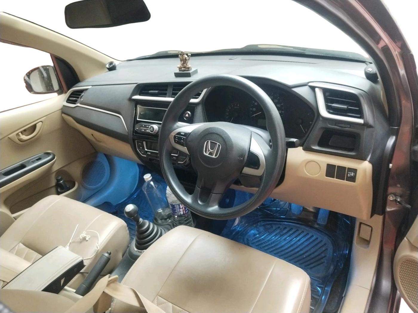 2015 Honda Amaze 1.2L I-VTEC S, Petrol, Manual, 63,806 km, interior