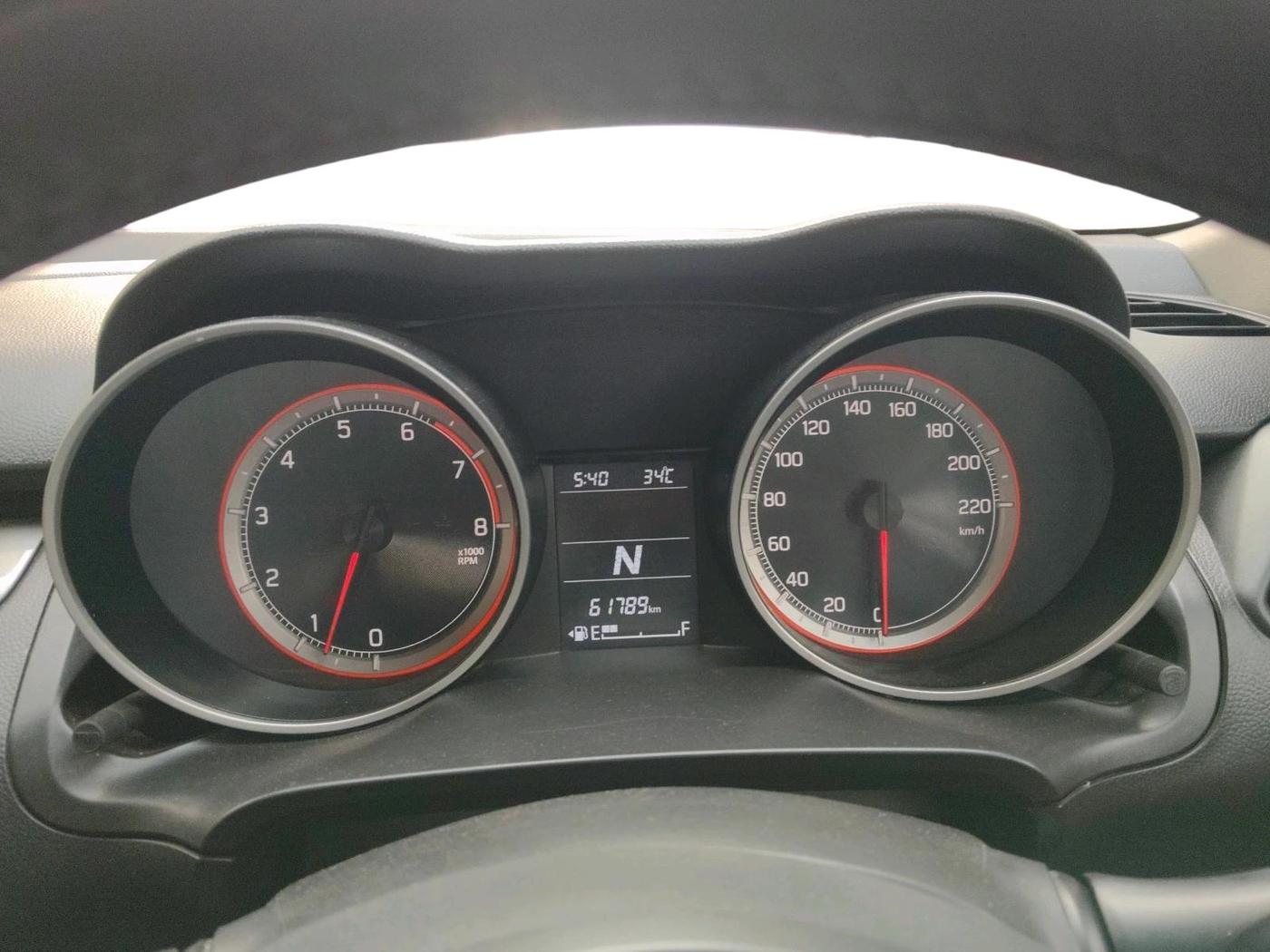 2019 Maruti Swift ZXI PLUS AMT, Petrol, Automatic, 61,789 km, interior