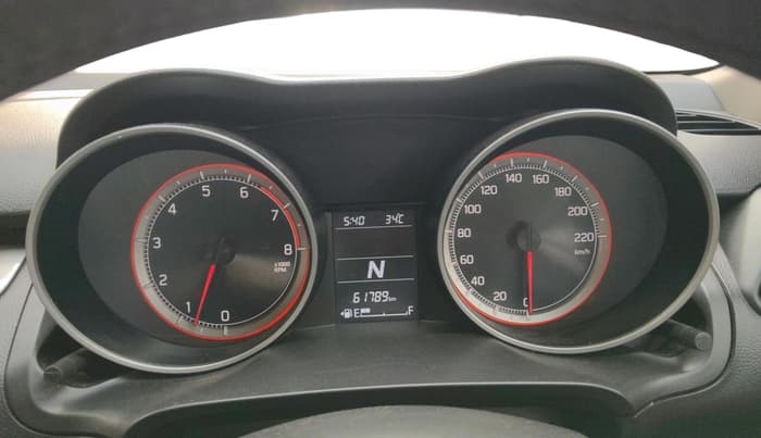 2019 Maruti Swift ZXI PLUS AMT, Petrol, Automatic, 61,789 km, interior