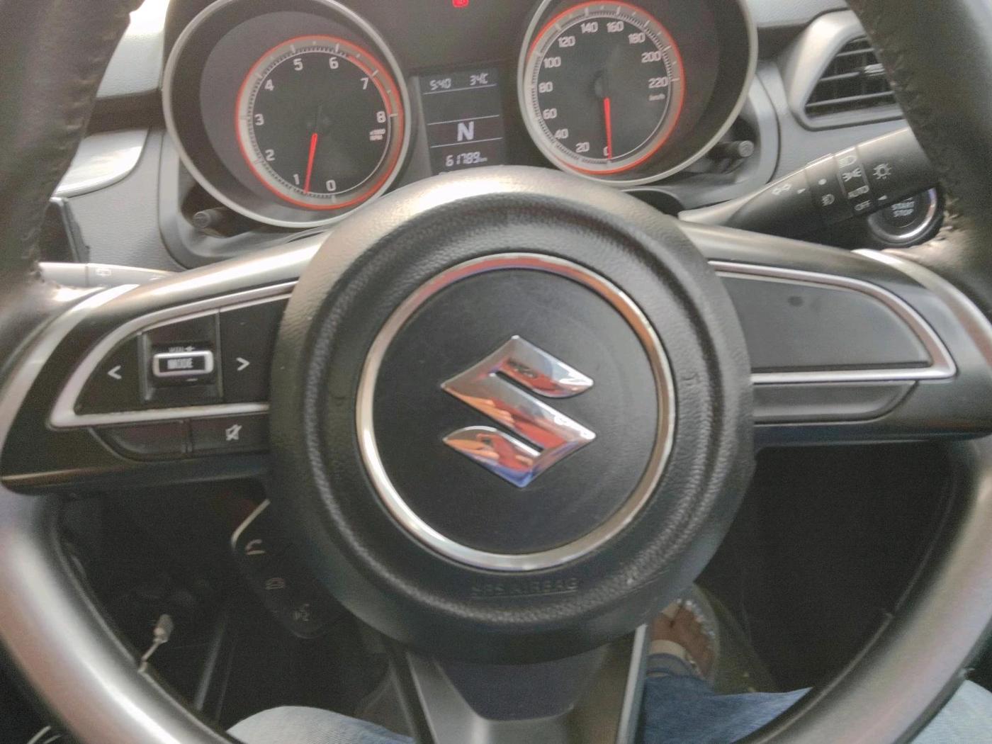 2019 Maruti Swift ZXI PLUS AMT, Petrol, Automatic, 61,789 km, interior