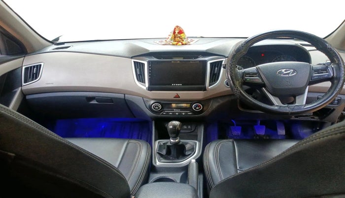 2018 Hyundai Creta SX PLUS 1.6 PETROL, Petrol, Manual, 1,13,529 km, interior