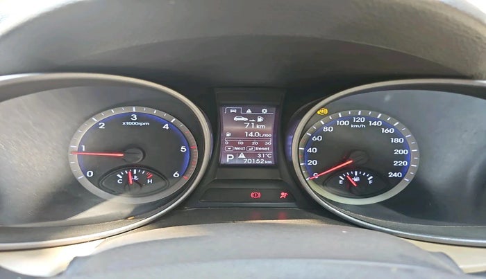 2016 Hyundai Santa Fe 2 WD AT, Diesel, Automatic, 70,152 km, interior