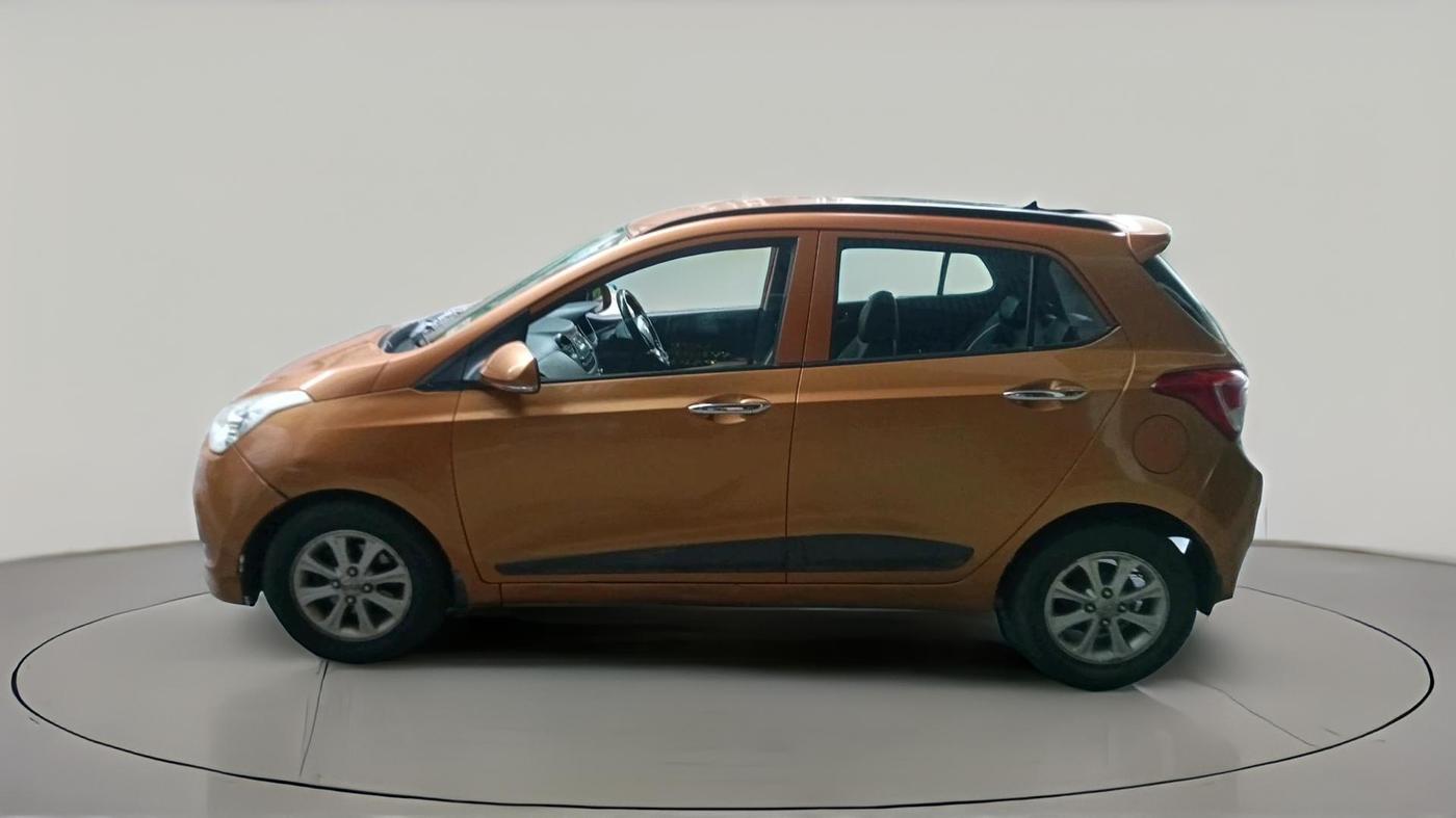2014 Hyundai Grand i10 ASTA AT 1.2 KAPPA VTVT, Petrol, Automatic, 80,234 km, exterior
