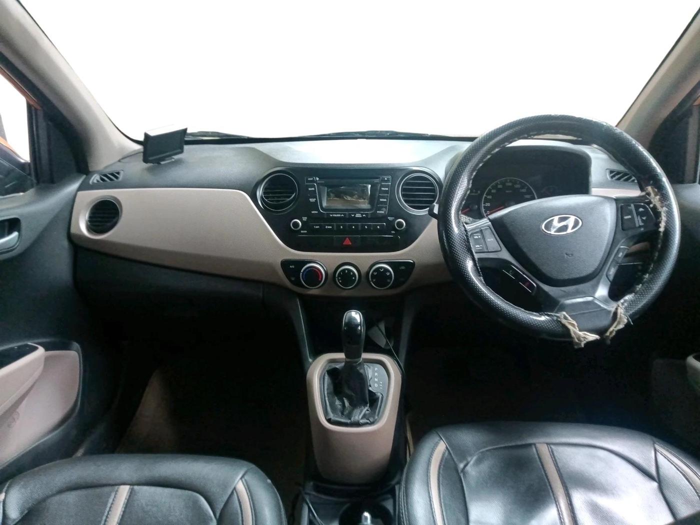 2014 Hyundai Grand i10 ASTA AT 1.2 KAPPA VTVT, Petrol, Automatic, 80,234 km, interior