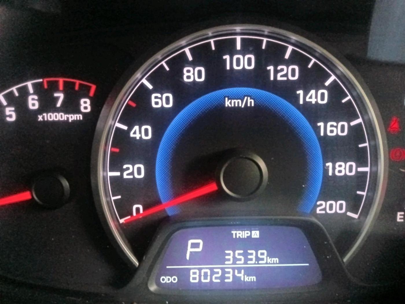 2014 Hyundai Grand i10 ASTA AT 1.2 KAPPA VTVT, Petrol, Automatic, 80,234 km, interior