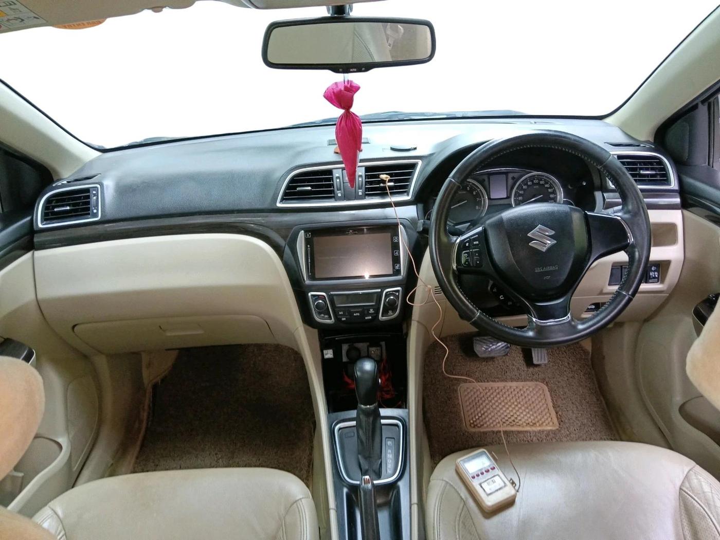 2017 Maruti Ciaz ALPHA  AT 1.4  PETROL, Petrol, Automatic, 52,061 km, interior