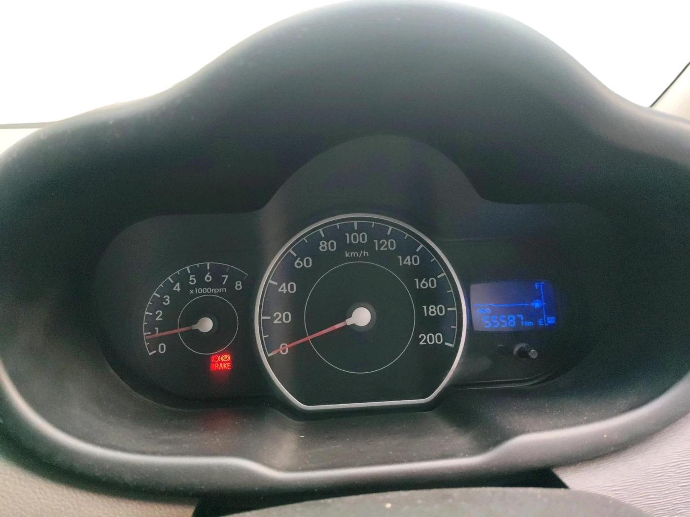 2012 Hyundai i10 MAGNA 1.2, Petrol, Manual, 55,587 km, interior