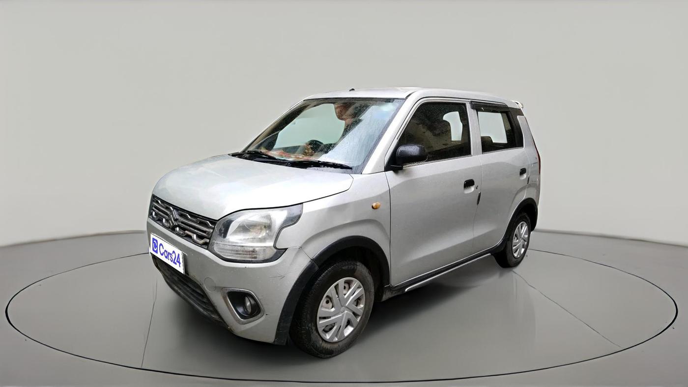 2019 Maruti New Wagon-R LXI CNG 1.0, CNG, Manual, 99,937 km, exterior
