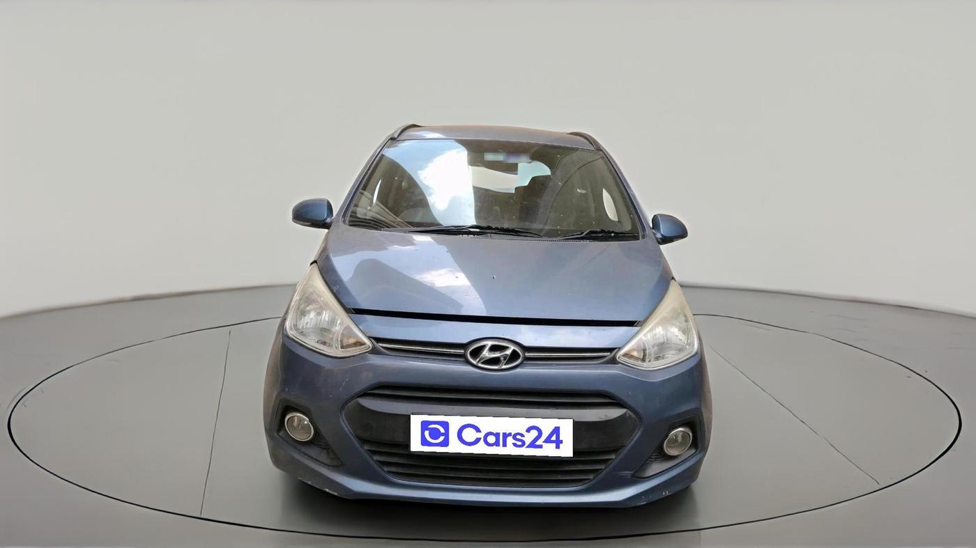 2015 Hyundai Grand i10 ASTA AT 1.2 KAPPA VTVT, Petrol, Automatic, 38,576 km, exterior