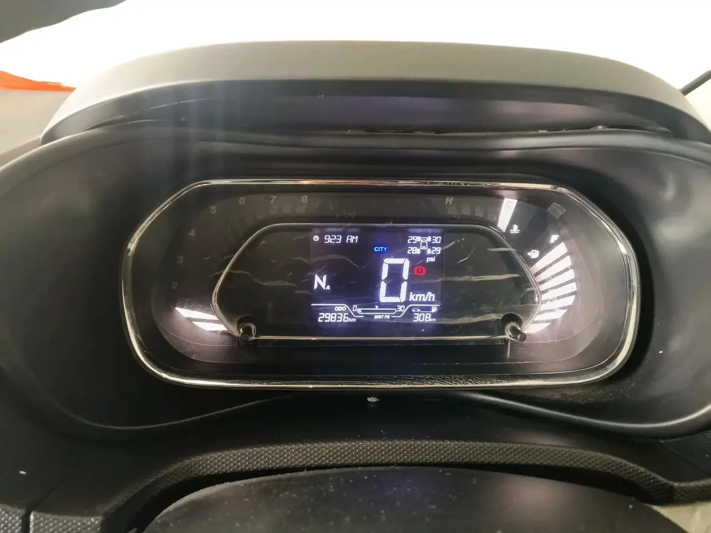 2023 Tata NEXON XZA PLUS LUXURY SUNROOF PETROL, Petrol, Automatic, 29,836 km, interior