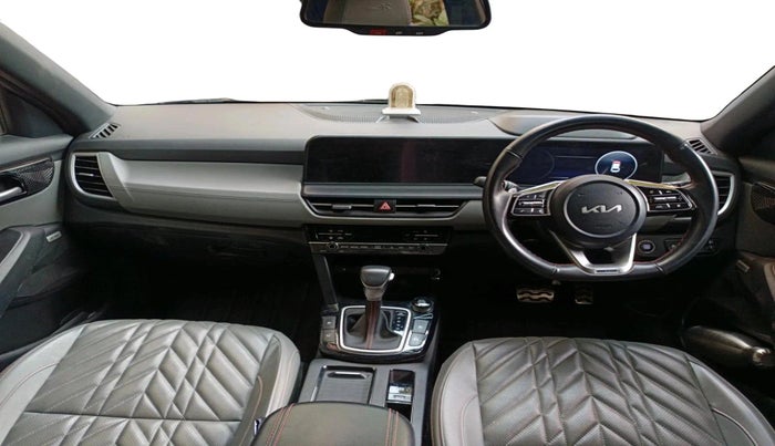 2024 KIA SELTOS  X LINE 1.5 TURBO PETROL DCT, Petrol, Automatic, 12,255 km, interior