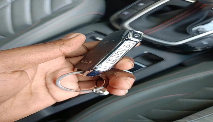 2024 KIA SELTOS  X LINE 1.5 TURBO PETROL DCT, Petrol, Automatic, 12,255 km, interior