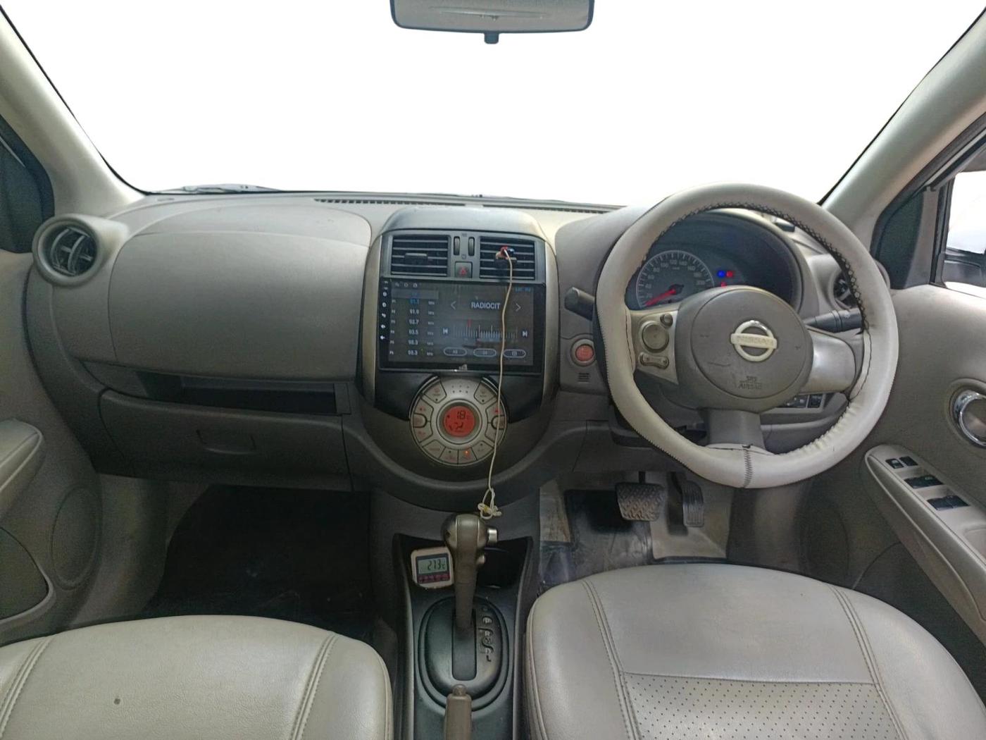 2013 Nissan Sunny XL CVT, Petrol, Automatic, 1,28,997 km, interior