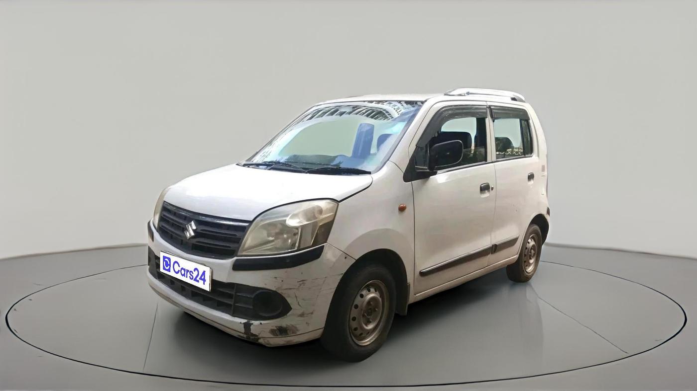 2012 Maruti Wagon R 1.0 LXI CNG, CNG, Manual, 1,53,235 km, exterior