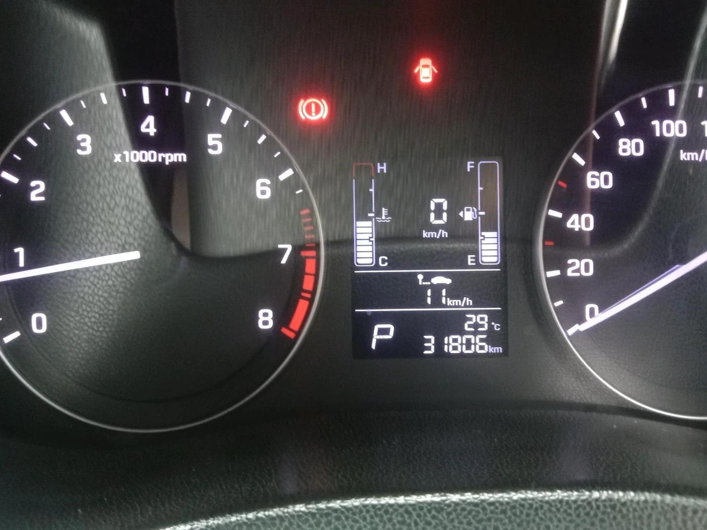 2018 Hyundai Creta SX AT 1.6 PETROL, Petrol, Automatic, 31,806 km, interior
