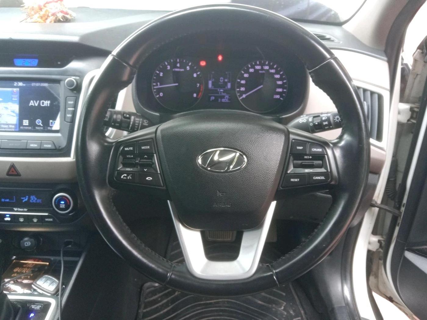 2018 Hyundai Creta SX AT 1.6 PETROL, Petrol, Automatic, 31,806 km, interior