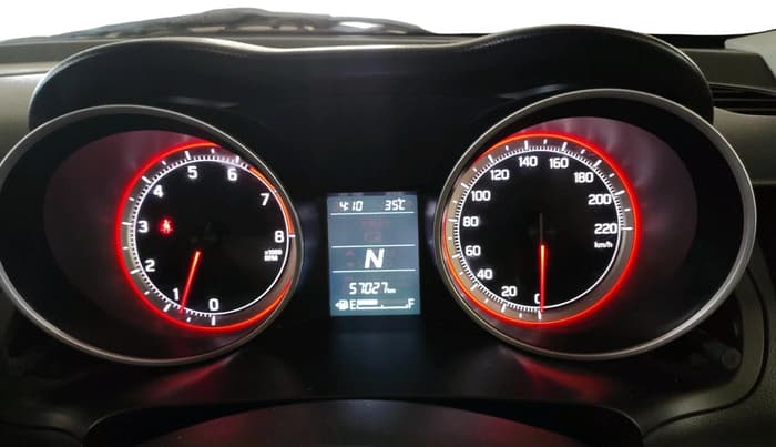 2021 Maruti Swift VXI AMT, Petrol, Automatic, 57,027 km, interior