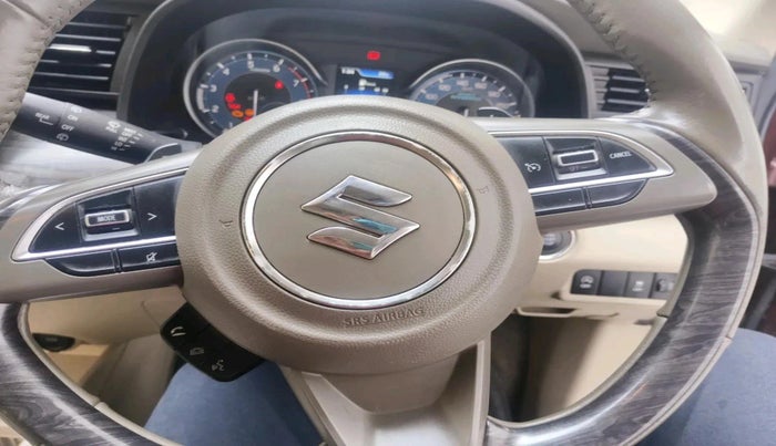 2022 Maruti Ertiga ZXI+ AT SHVS, Petrol, Automatic, 29,996 km, interior