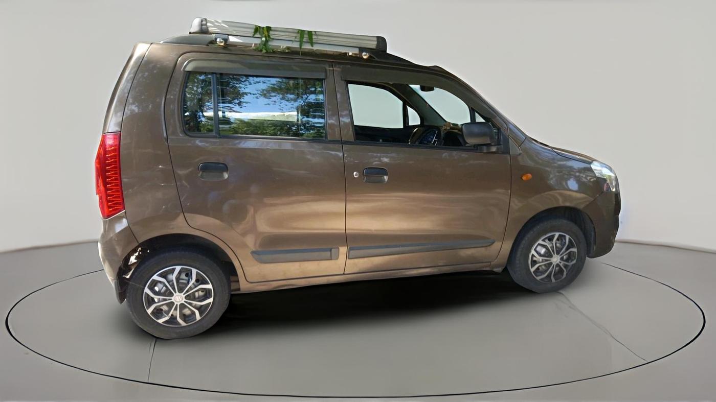 2013 Maruti Wagon R 1.0 LXI CNG, CNG, Manual, 58,120 km, exterior