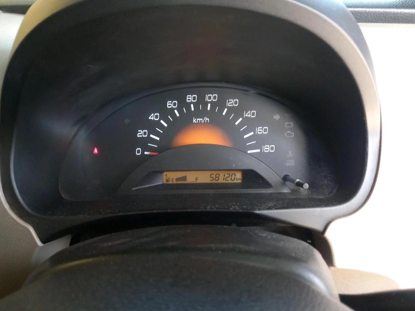 2013 Maruti Wagon R 1.0 LXI CNG, CNG, Manual, 58,120 km, interior