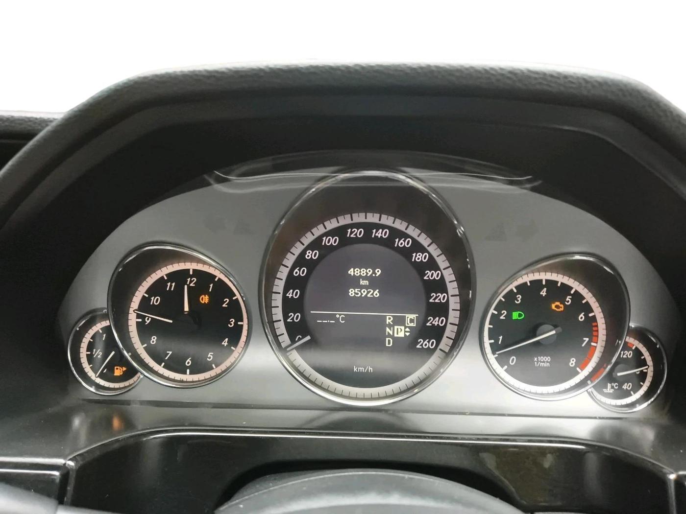 2009 Mercedes Benz E Class E 350 AVANTGARDE PETROL, Petrol, Automatic, 85,926 km, interior