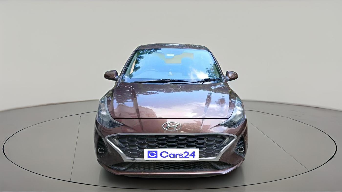 2021 Hyundai AURA S 1.2 CNG, CNG, Manual, 74,727 km, exterior