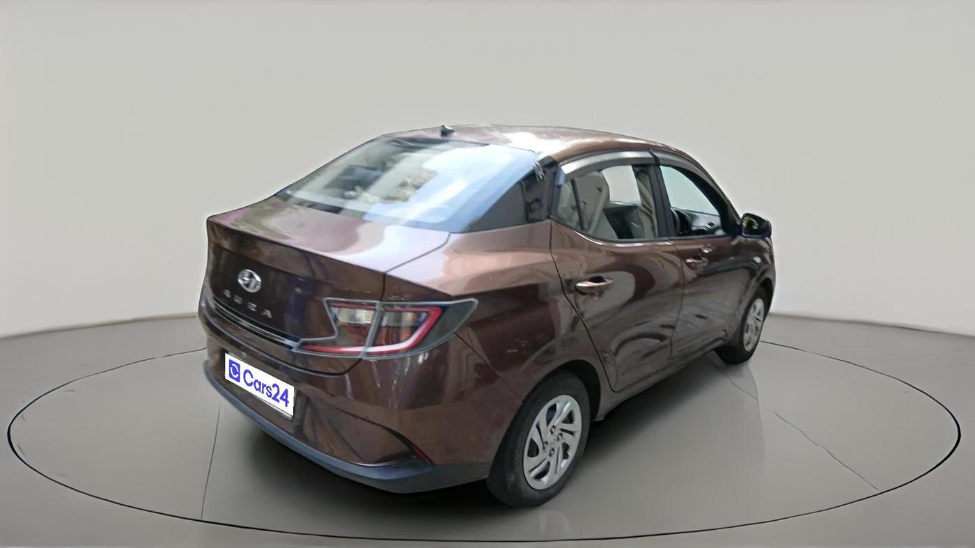 2021 Hyundai AURA S 1.2 CNG, CNG, Manual, 74,727 km, exterior