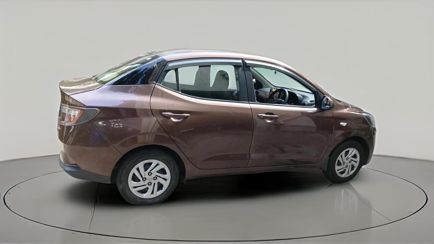 2021 Hyundai AURA S 1.2 CNG, CNG, Manual, 74,727 km, exterior