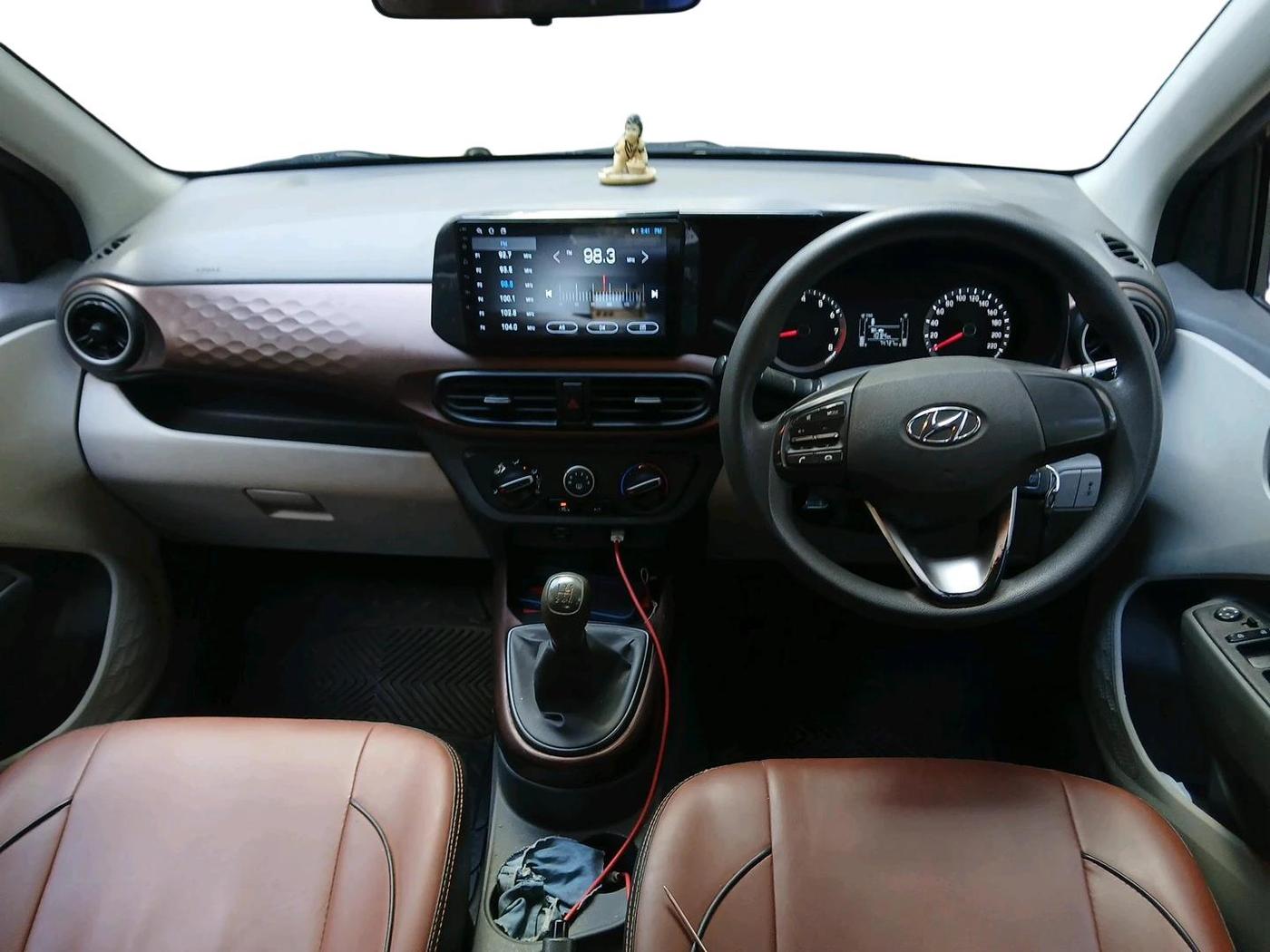 2021 Hyundai AURA S 1.2 CNG, CNG, Manual, 74,727 km, interior