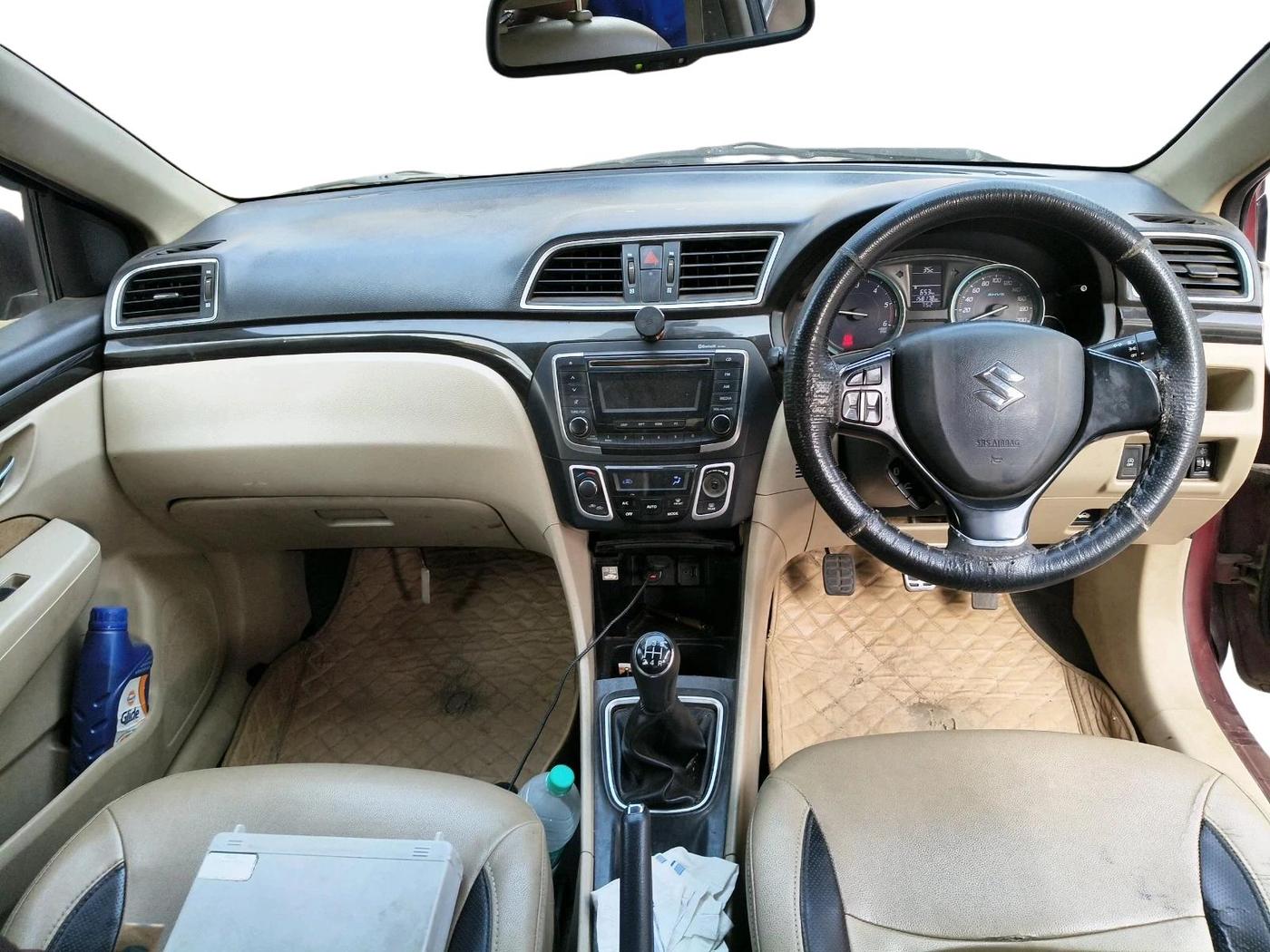 2016 Maruti Ciaz ZDI SHVS, Diesel, Manual, 1,58,178 km, interior