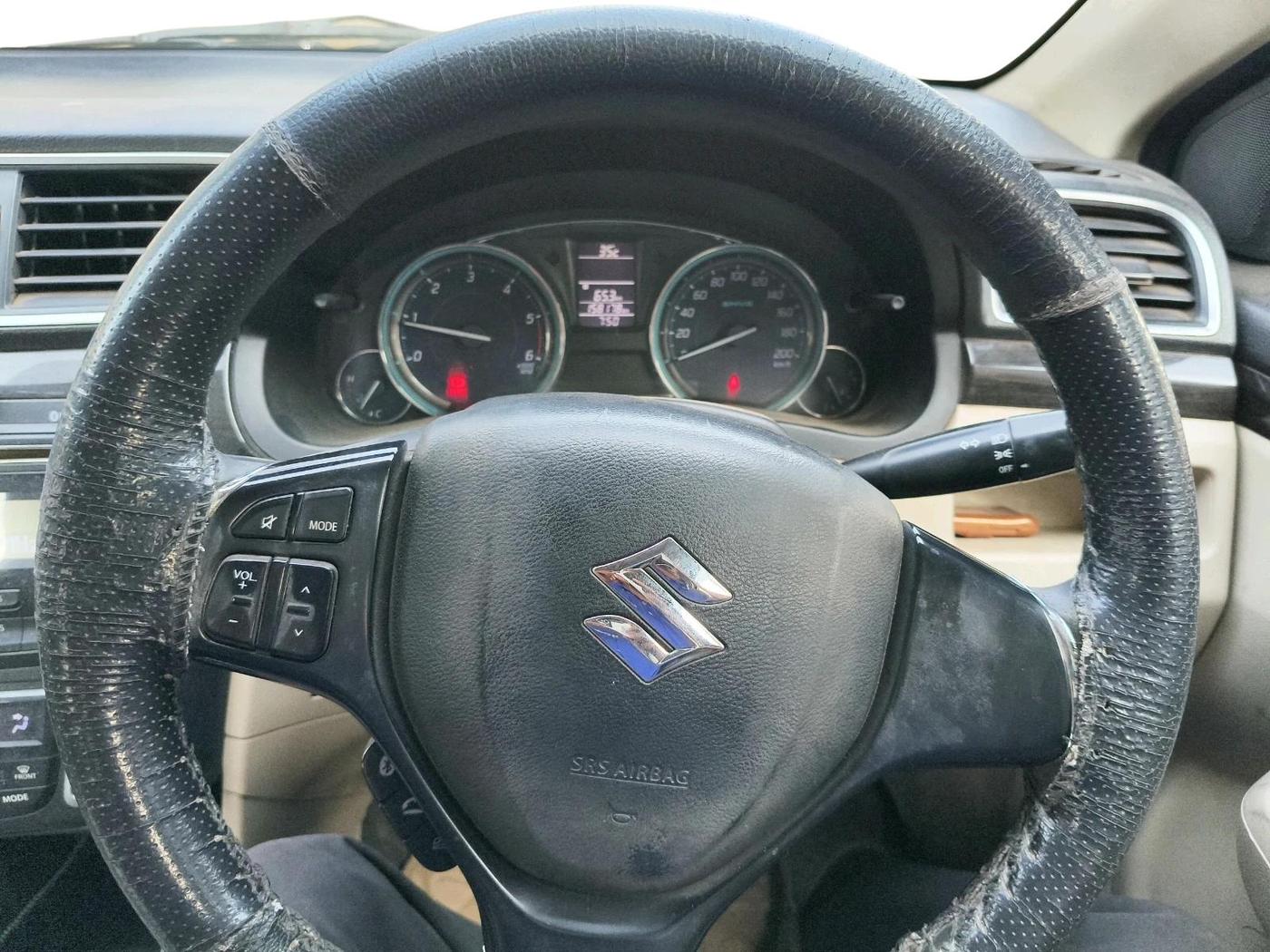 2016 Maruti Ciaz ZDI SHVS, Diesel, Manual, 1,58,178 km, interior