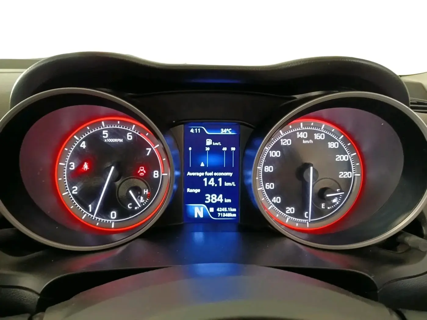 2021 Maruti Swift ZXI PLUS AMT, Petrol, Automatic, 71,348 km, interior