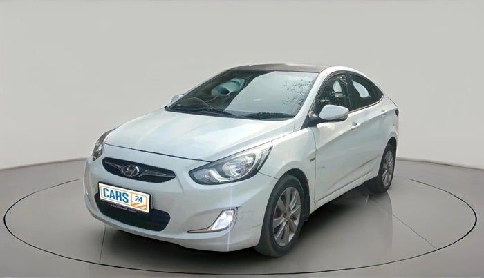 2013 Hyundai Verna FLUIDIC 1.6 CRDI SX, Diesel, Manual, 90,715 km, exterior