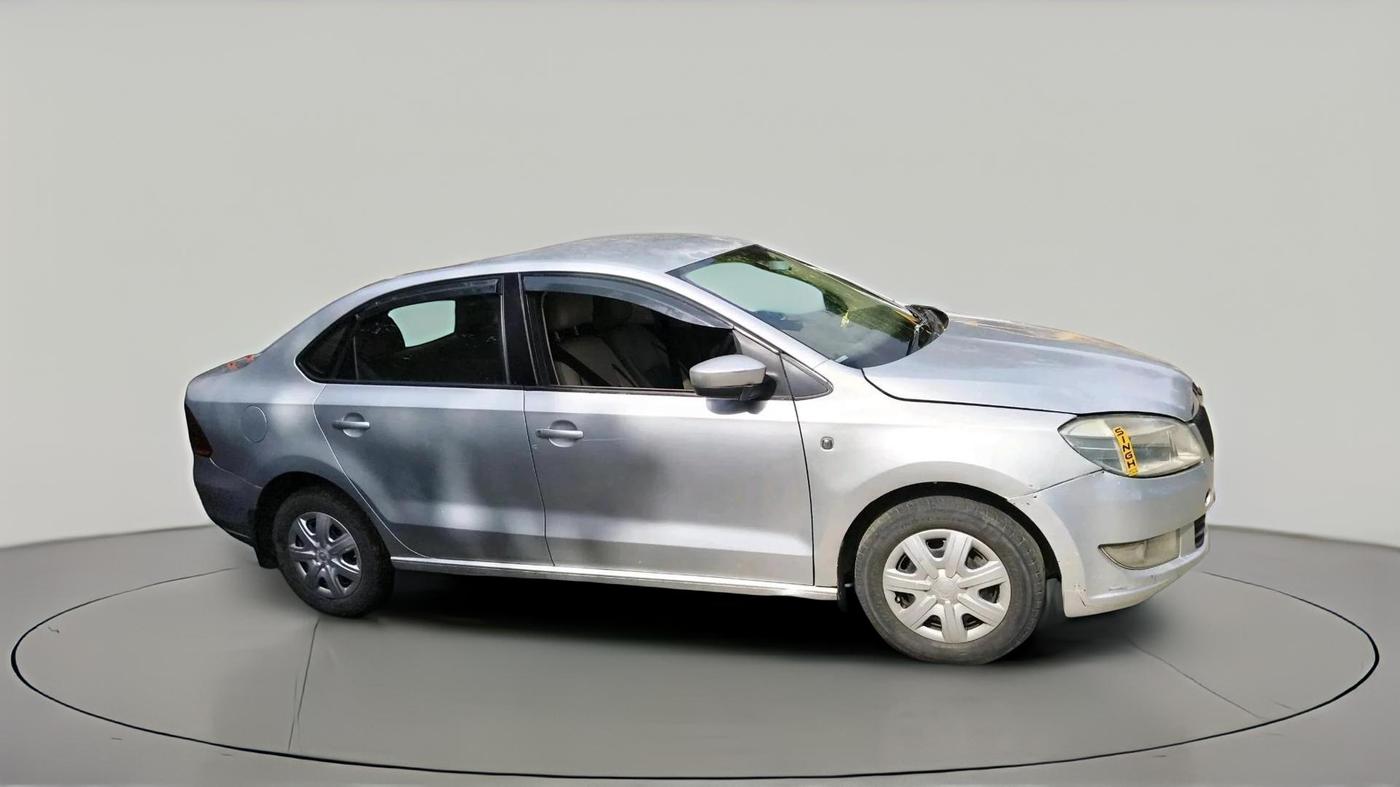 2012 Skoda Rapid AMBITION 1.6 TDI CR MT, Diesel, Manual, 1,01,599 km, exterior