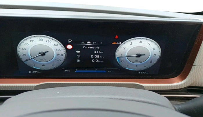 2025 Hyundai Creta Creta SX (O) 1.5 MPI IVT, Petrol, Automatic, 16,570 km, interior