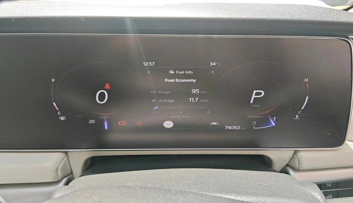 2021 Mahindra XUV700 AX 7 LUXURY P AT 7 STR, Petrol, Automatic, 74,062 km, interior