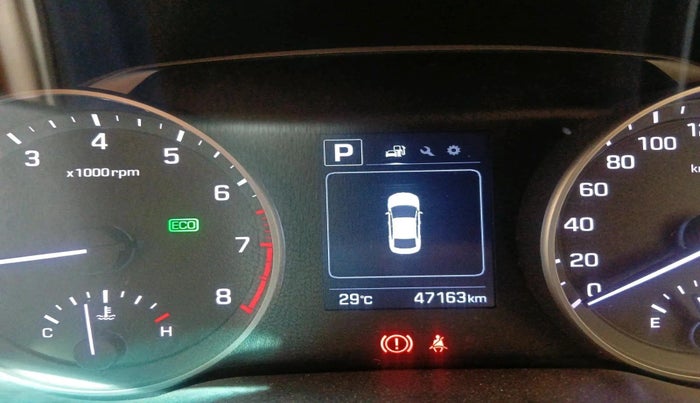 2017 Hyundai New Elantra 2.0 SX(O) AT PETROL, Petrol, Automatic, 47,163 km, interior