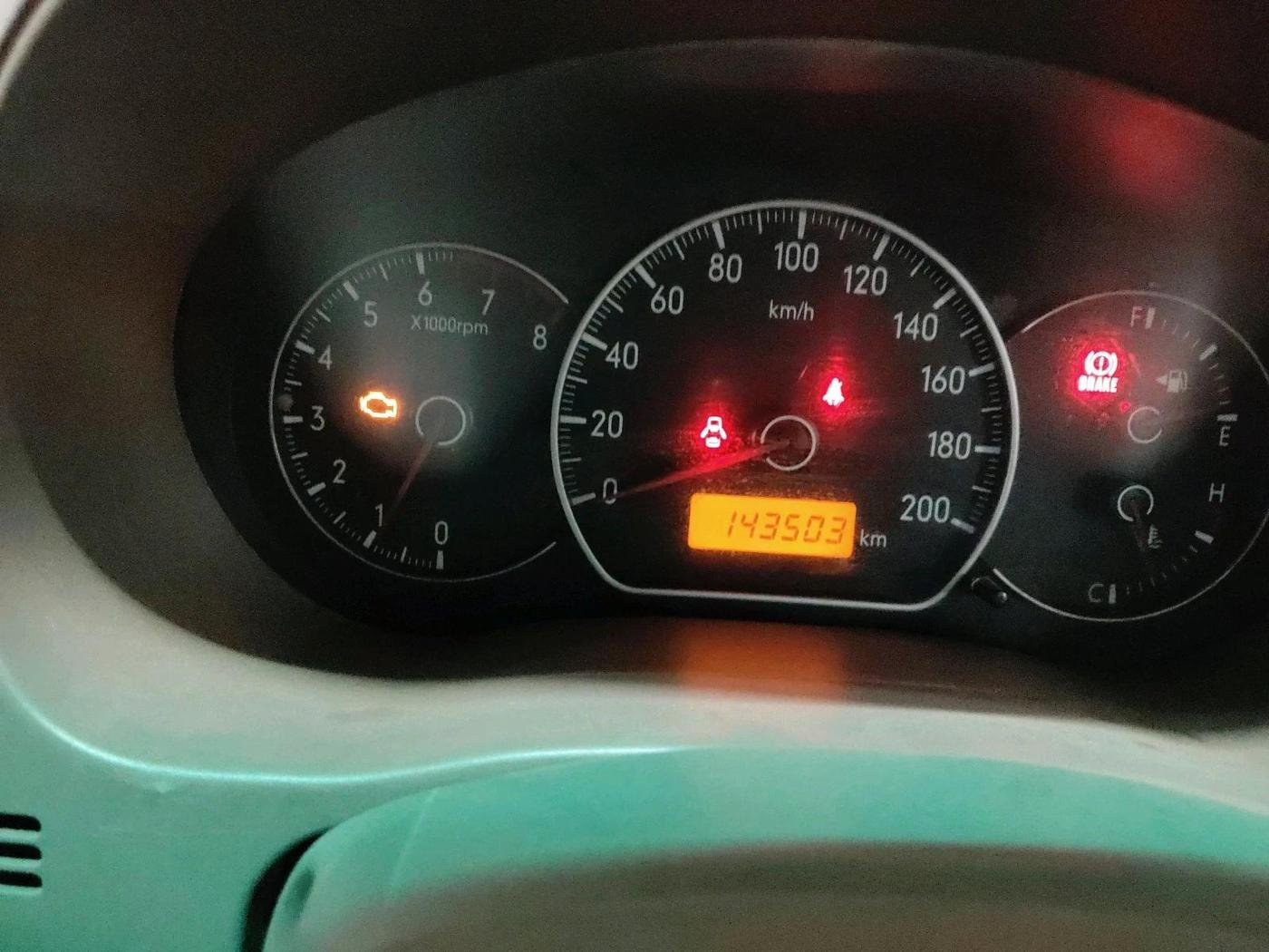 2011 Maruti SX4 VXI, Petrol, Manual, 1,43,503 km, interior